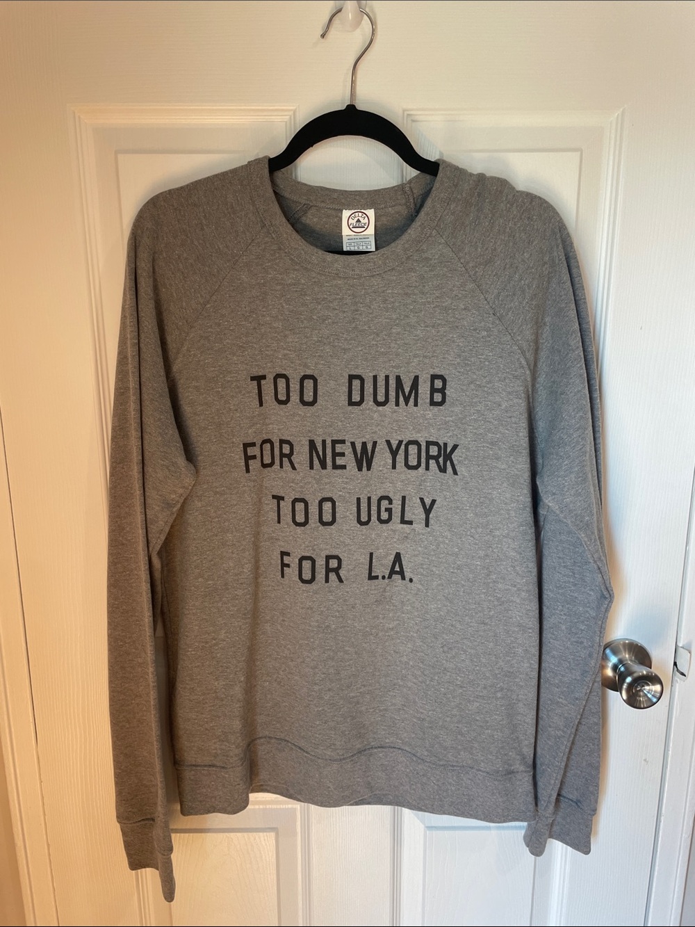 Gray Crewneck Sweatshirt